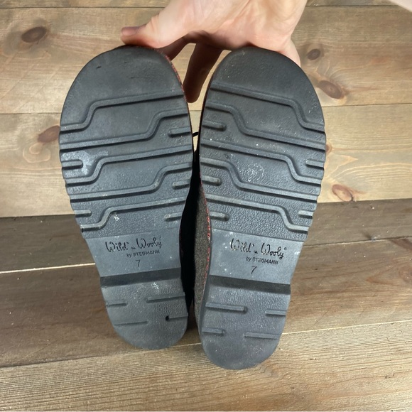 Stegmann wooly n wild womens size 7 shoes gray wool comfort lace up sneakers - Picture 7 of 8